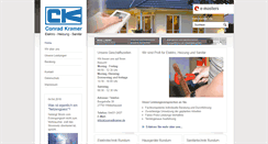 Desktop Screenshot of conradkramer.de